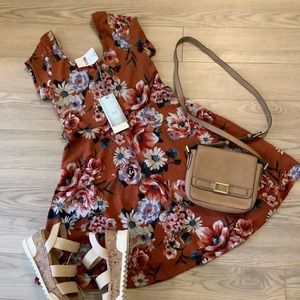 NWT FOREVER 21 Iris rust dress❤️❤️❤️❤️